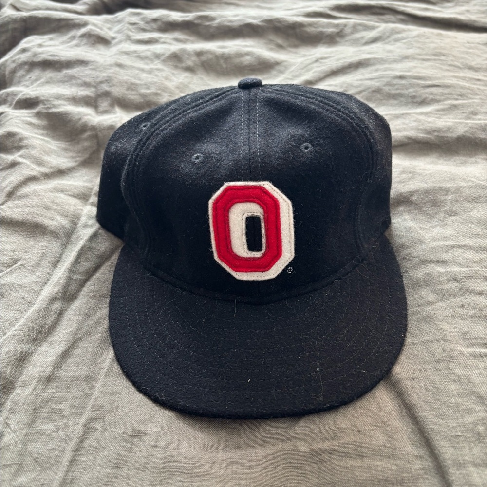 Homage x Sandlot Ohio State Block O Wool Coach's Hat